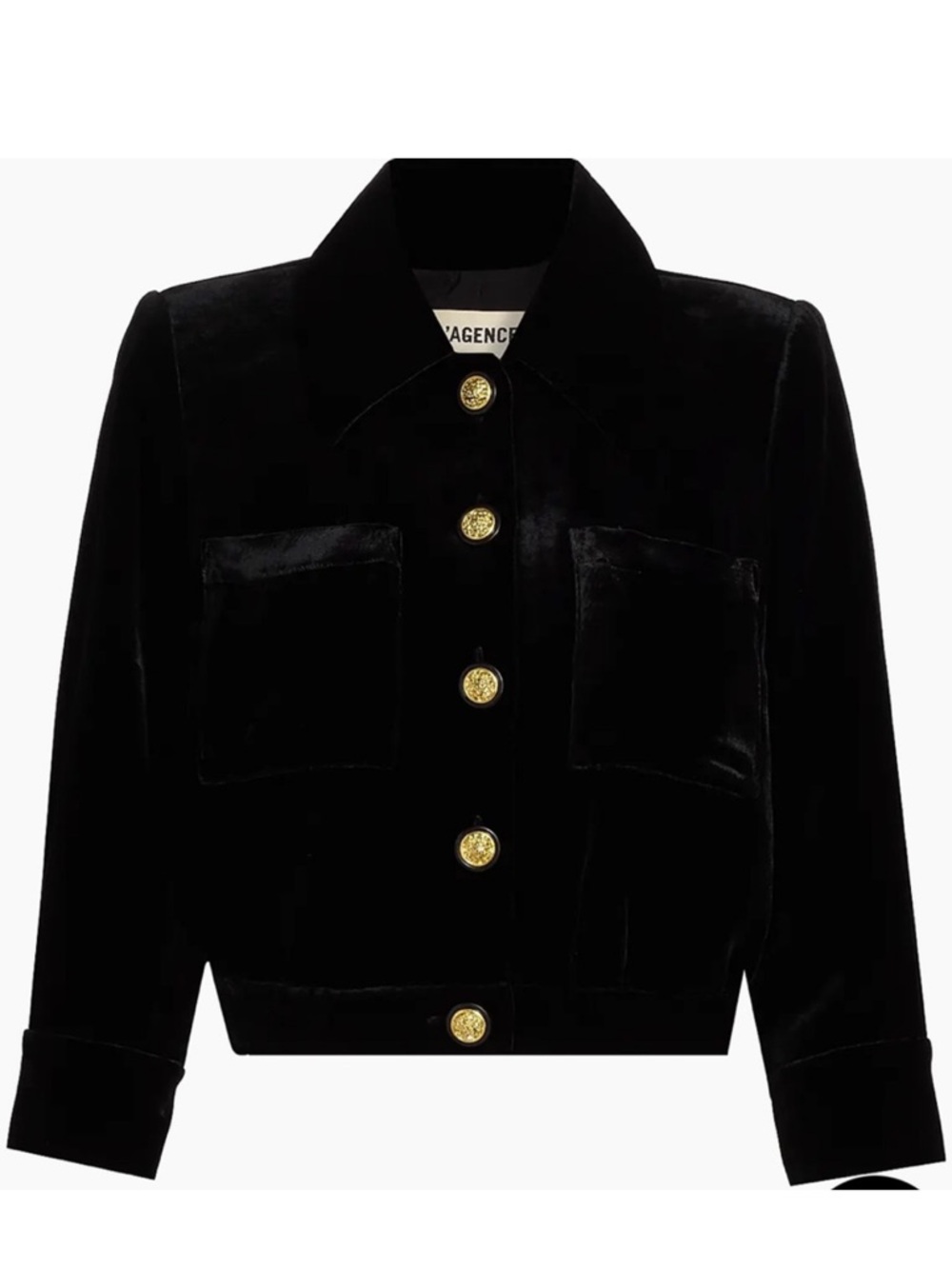 L’AGENCE JIA Crop 3/4 slv jacket